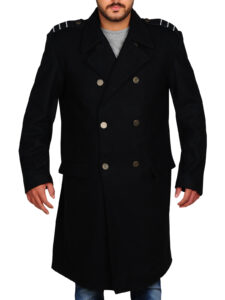 Captain Jack Black Long Coat - Image 3