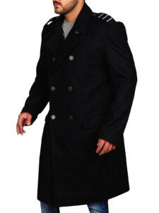 Captain Jack Black Long Coat - Image 4