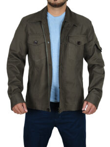 Ash Grey Cotton Jacket