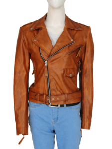 Brown Brando Women Jacket