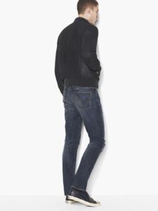 Men Leather Bomber Jacket - Image 2