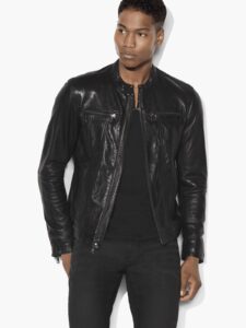 Men Pure Black Jacket