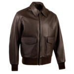 Men A-2 Flight Jacket - Mauve Tree