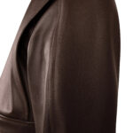 Men G1 Fighter Leather Jacket - Mauve Tree - Image 6