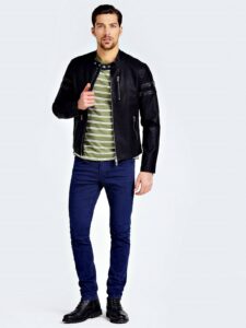 Men Trendy Black Jacket