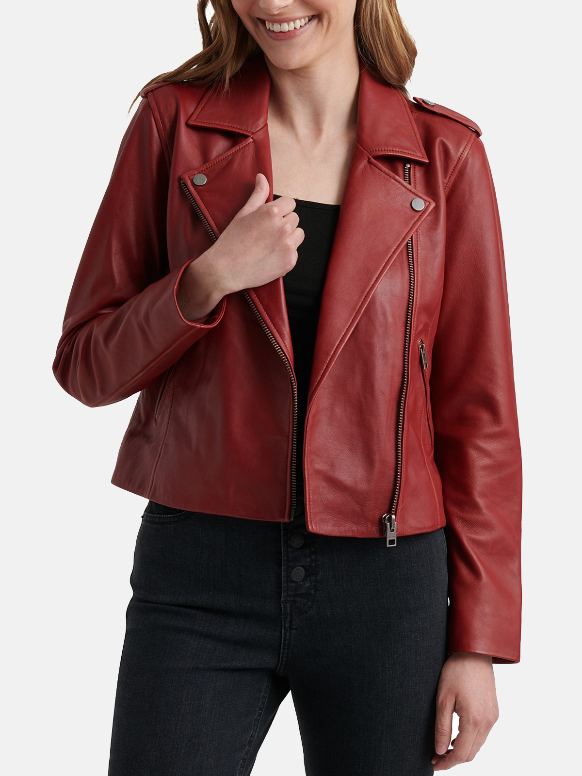 Maroon-Leather-Moto-Jacket-Zoom-1-1-1-1.jpg Maroon Leather Moto Jacket - Mauve Tree - Image 1