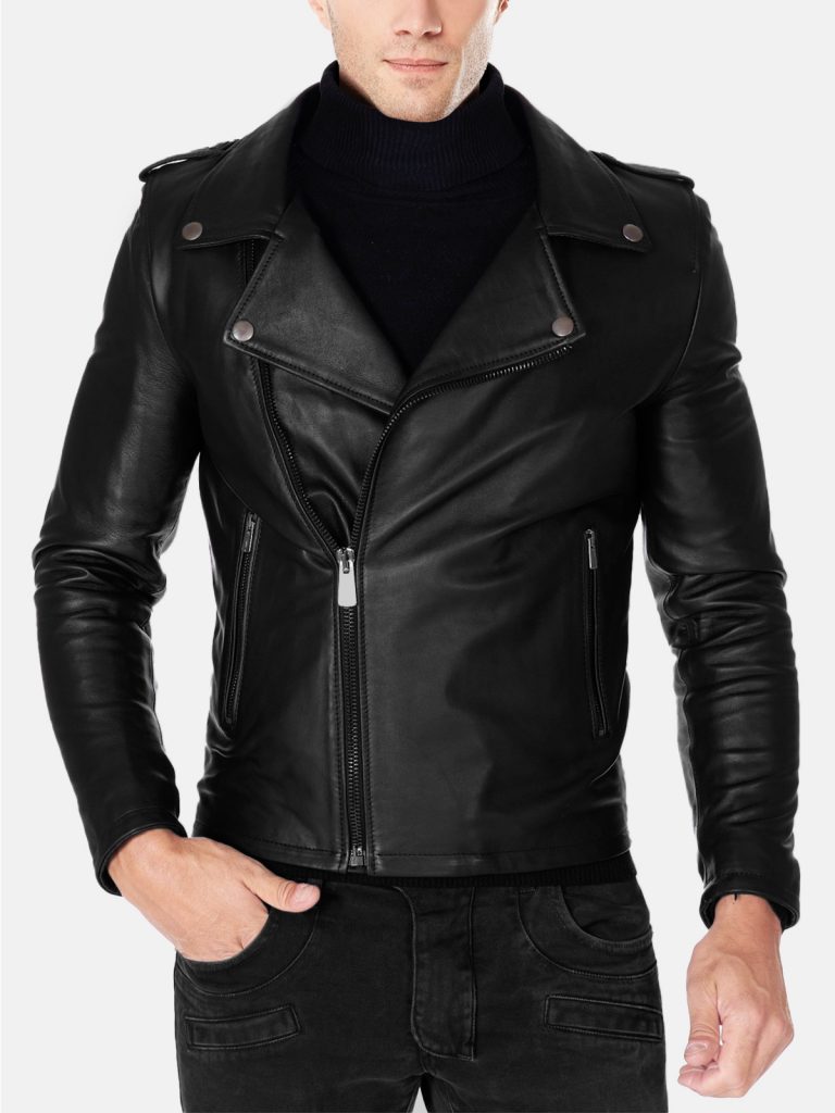 MauveTree-Motorcycle-Jacket-For-Men-zoom-1-768x1024-1.jpg Men Motorcycle Leather Jacket - Mauve Tree - Image 1