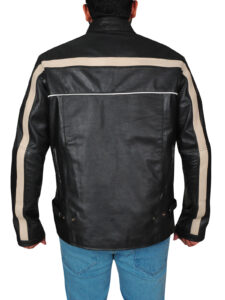 MauveTree Old School Biker Jacket - Image 2