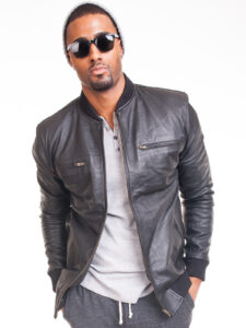 Lambskin Leather Bomber Jacket For Men 2 - Image 2