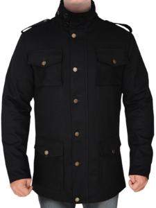 Hoodie Style Cotton Jacket