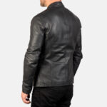 Men Trending Biker Jacket - Mauve Tree - Image 2