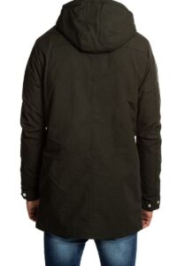 Men Green Hoodie Jacket - Image 2