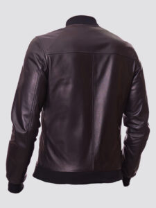 Quilted Bomber Jacket - Mauve Tree - Image 3
