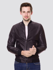 Quilted Bomber Jacket - Mauve Tree - Image 2