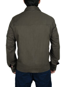 Ash Grey Cotton Jacket - Image 2
