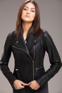 Womens The Most Adorable Black Leather Jacket