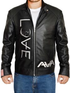 Dapper Black Men Leather Jacket
