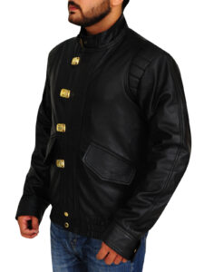 Black Biker Akira Jacket - Image 4