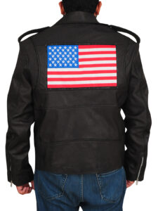 American Brando Leather Jacket - Image 2