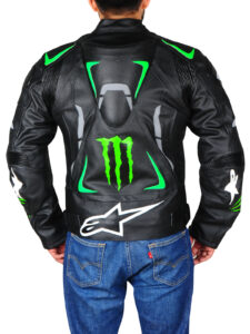 Monster Energy Biker Jacket - Mauve Tree - Image 2