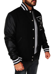 BBC Varsity Jacket - Mauve Tree - Image 3