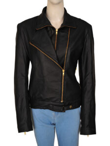 Black Slim Fit Jacket For Her