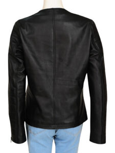 Women Celebrity Black Jacket - Image 2
