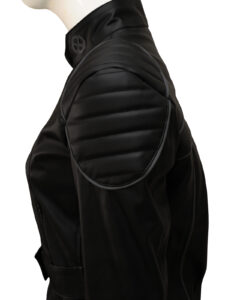 Dashing Black Leather Jacket - Image 5