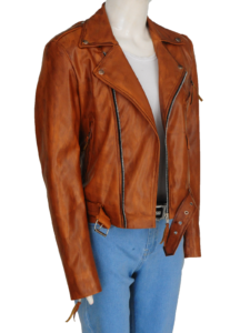Brown Brando Women Jacket - Image 3