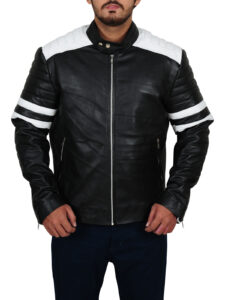 Simple Black Biker Jacket