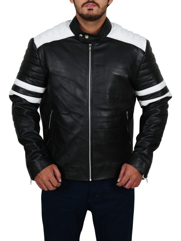 Simple Black Biker Jacket