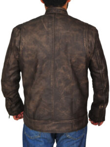 Men The Rock Brown Jacket - Image 2
