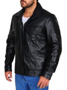 Elvis Presley Leather Jacket - Image 4