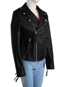 Women Sleek Brando Jacket - Image 3