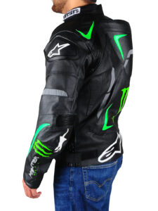 Monster Energy Biker Jacket - Mauve Tree - Image 4