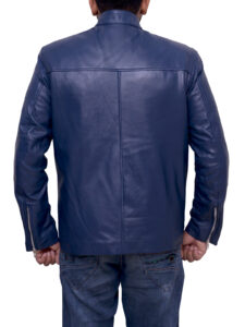 Trendy American Flag Leather Jacket - Image 2