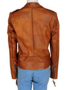 Brown Brando Women Jacket - Image 2