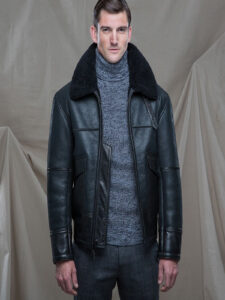 Men Black B3 Bomber Jacket