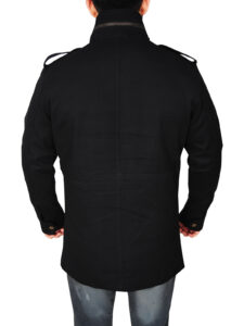 Men Black Barbour Jacket - Mauve Tree - Image 2
