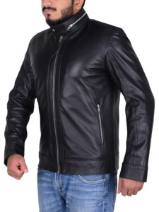 Black Trending Men Jacket - Image 4