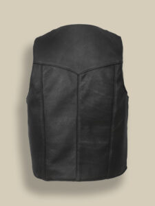 Men Premium Leather Vest - Image 2