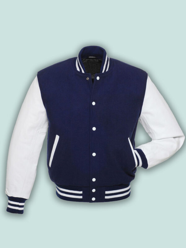 Oxford Blue Varsity Jacket