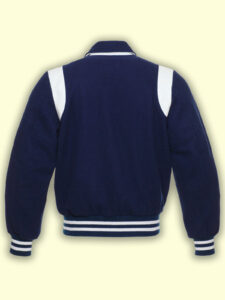 Side Stripe Varsity Jacket - Image 2