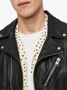 Natty Black Jacket For Men - Image 5