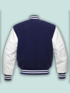 Oxford Blue Varsity Jacket - Image 2