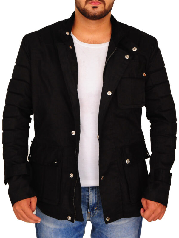 Black Padded Men Jacket