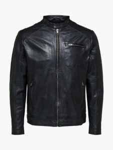 Majestic Black Jacket For Men - Image 5