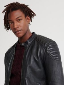City Racer Leather Jacket For Men - Image 4