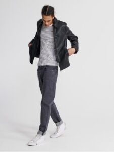 Casual Leather Jacket For Men - Image 3