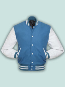 Blue Varsity Jacket - Image 3